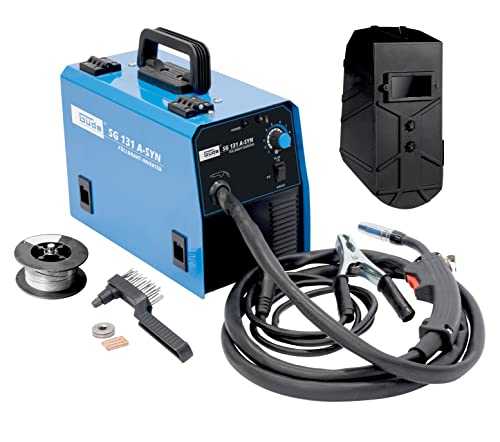 Güde 20079 Fülldraht-Schweißgerät SG 131 A-SYN (230 V, Inverter Technologie, für 9 mm Draht, max. Stromstärke 120...